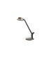 Flexo Goya 8W cobre/negro LED regulable con USB táctil