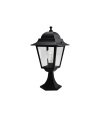 Sobremuro Exterior Spica Negro 1xE27 IP44 46 cm