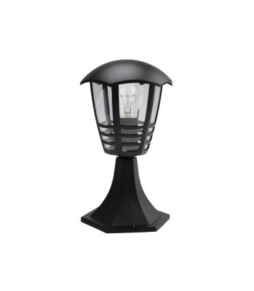 Sobremuro Exterior Alnilan Negro 1xE27 IP44 30 cm