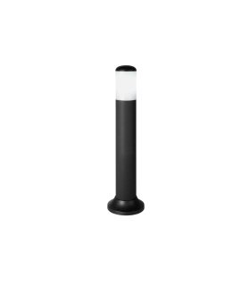 Pilar exterior Azafrán negro 1xE27 IP44 40 cm