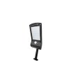 Aplique Solar Kira Negro LED 6500K IP65 con Sensor de Movimiento Crepuscular