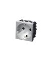 Base Schuko Niessen Zenit Plata N2288 PL