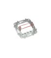 Bastidor 1 Elemento con Garras Niessen Zenit N227 1.9 g