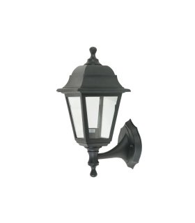 Aplique Exterior Albahaca Negro 1xE27 IP44