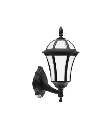 Aplique Exterior Comino Negro 1xE27 IP44