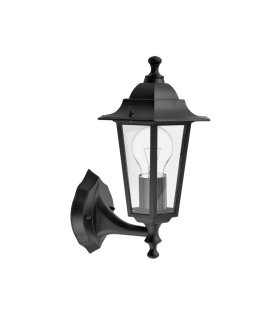 Aplique Exterior Auriga Negro 1xE27 IP44