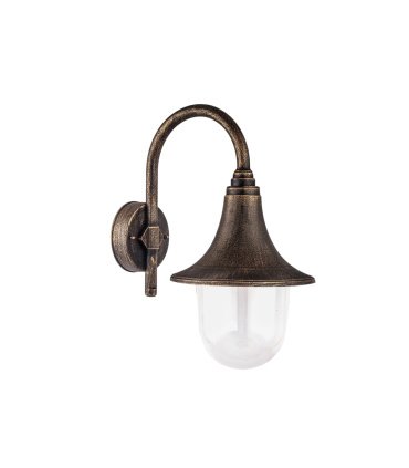 Aplique Exterior Hinojo oro viejo 1xE27 IP44