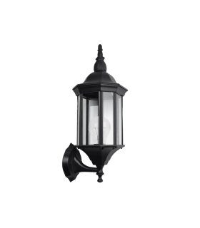 Aplique Exterior Pollux 1xE27 Negro IP44
