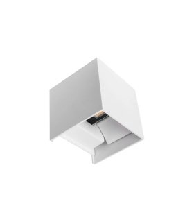 Aplique Barredor de Pared Segmento 10W 6000K Blanco IP65 10x10x10 cm