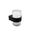 Aplique Exterior LED Beira 8W 3000K Negro IP44 13,5x9,4x10,5 cm