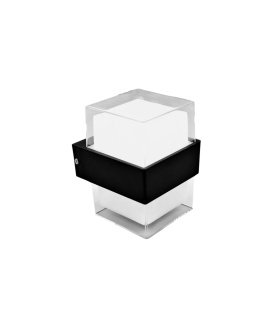 Aplique Exterior LED Tucan 8W 3000K Negro IP44 13,3x9,5x10,5 cm