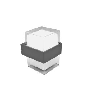 Aplique Exterior LED Tucan 8W 3000K Gris IP44 13,3x9,5x10,5 cm