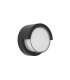 Aplique Exterior LED Bejel 12W 3000K Negro IP65 17x17x10,2 cm