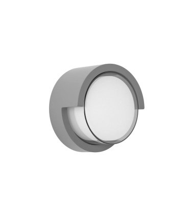 Aplique Exterior LED Bejel 12W 3000K Gris IP65 17x17x10,2 cm