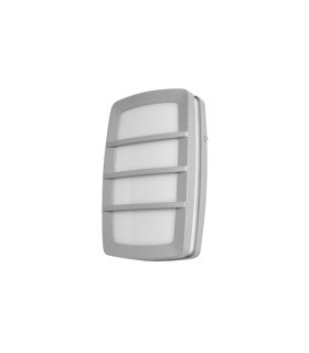 Aplique Exterior Capella 1xE27 Gris IP44 8,5x30x18,5 cm