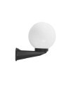 Aplique Exterior Abanto 1xE27 Negro IP44 29x20x30,5 cm