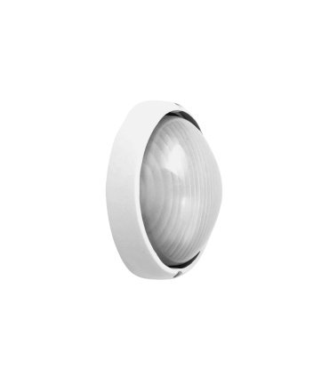 Aplique Exterior Vega Pequeño 1xE27 Blanco IP44 10x22x14 cm