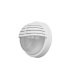 Aplique Exterior Redondo Canopus 1xE27 Blanco IP44