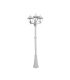 Farola Exterior Spica 3xE27 Blanca IP44 157-220 cm