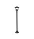 Farola Pequeña Dornela 1xE27 Gris Oscuro IP44 100 cm