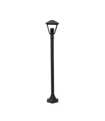 Farola Pequeña Dornela 1xE27 Gris Oscuro IP44 100 cm