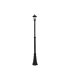 Farola Exterior Auriga 1xE27 Negro IP44 147-220 cm