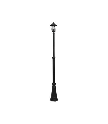 Farola Exterior Auriga 1xE27 Negro IP44 147-220 cm