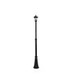 Farola Exterior Auriga 1xE27 Negro IP44 147-220 cm