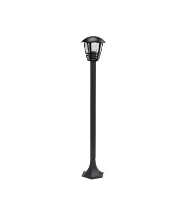 Farola Exterior Alnilan 1xE27 Negra IP44 94 cm
