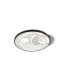 Plafón LED Circular 160W Blanco/Negro 13600 lm Evora