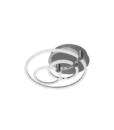 Plafón LED 68W Cromo 9180 lm Regulable Alya