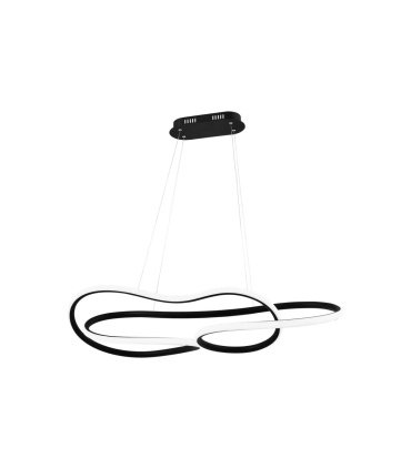 Lámpara Colgante LED 60W Negra 5100 lm Regulable Bagdag