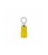 BOLSA 50 UND. TERMINAL REDONDO AMARILLO 6,4 MM