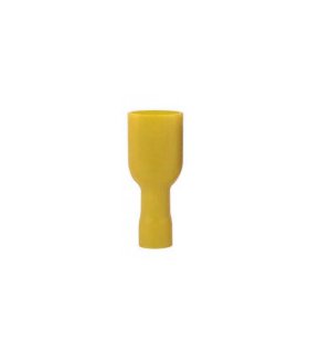 BOLSA 50 UND. TERMINAL ENCHUFABLE AISLADO AMARILLO