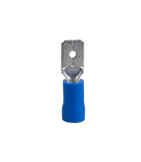 BOLSA 100 UND. TERMINAL LENGÜETA AZUL 6,3 X 0,8 MM