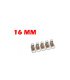Regleta Ciega 2 x 16 mm Transparente 10 Bornes