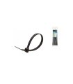 100 Unidades Bridas 160 x 4,8 mm Negro de Nylon