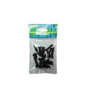 Bolsa 10 Unidades Taco de Brida Negro de Nylon
