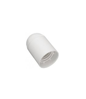 Portalámparas E27 Liso Blanco Homologado