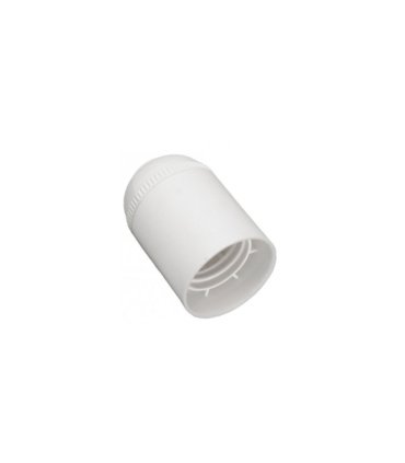 Portalámparas E27 Liso Blanco Homologado