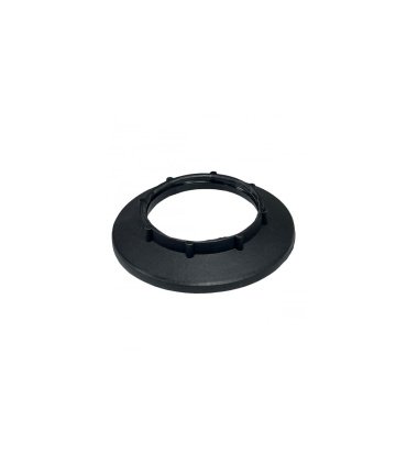 Arandela E27 Contraanillo Negro