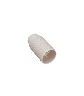 Portalámparas E14 Roscado Blanco Homologado