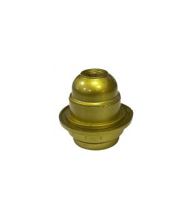 Portalámparas E27 Dorado para Tulipa con Arandela