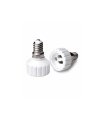 Adaptador de Portalámparas E14 a GU10