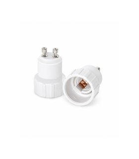 Adaptador de Portalámparas GU10 a E14