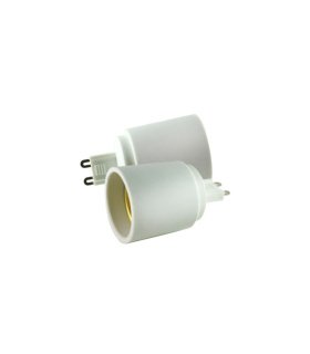 Adaptador de Portalámparas G9 a E27
