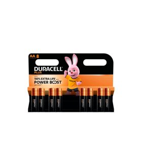 Blíster 8 Pilas Duracell Power Boost AA LR06 Alcalinas 1,5 V