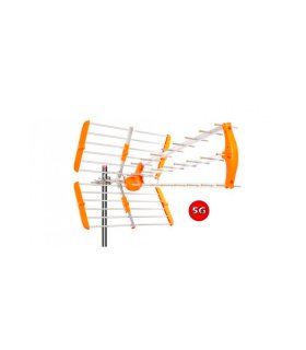 Antena TV Digital Triple con Filtro 5G