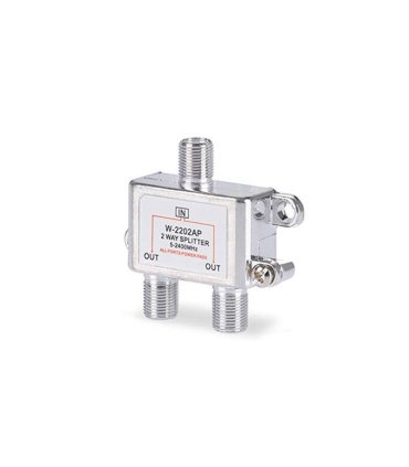 Separador de 2 Vías SAT Splitter 5-2450 MHz