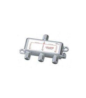 Separador de 3 Vías SAT Splitter 5-2450 MHz